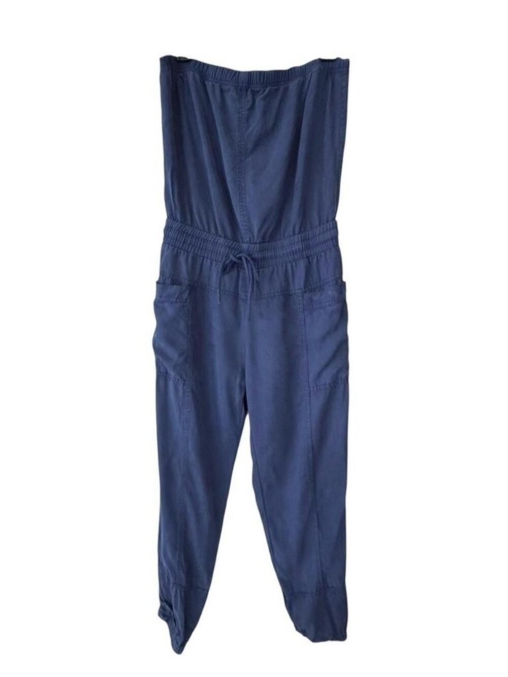 Strapless Blue Jumpsui